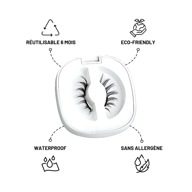Cils Magnétiques avec accrocheur aimanté OFFERT